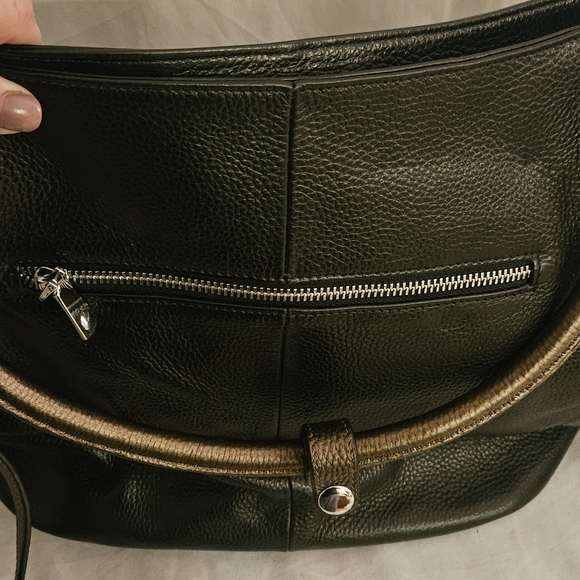 New W Tags Over Earth Genuine Leather Hobo Purse Shoulder Bag Crossbody Handbag - Picture 7 of 13